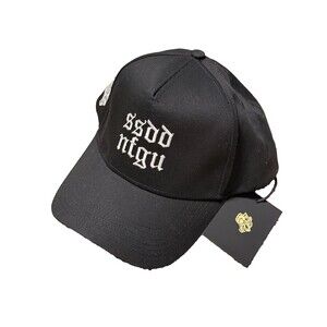 Darc Sport SSDD NFGU 5-Panel Hat NWT Black Limited 81/1000 Wolves Gymwear